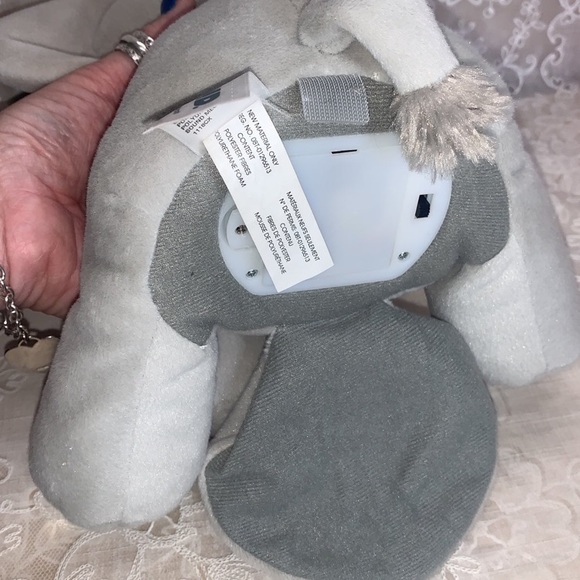 12" Baby Gund Animated singing moving elephant Flappy sewn eyes - Picture 10 of 12